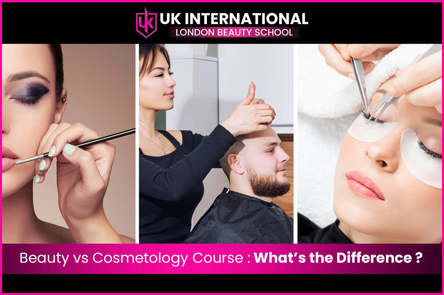 What Is the Difference Between Beauty and Cosmetology Training?